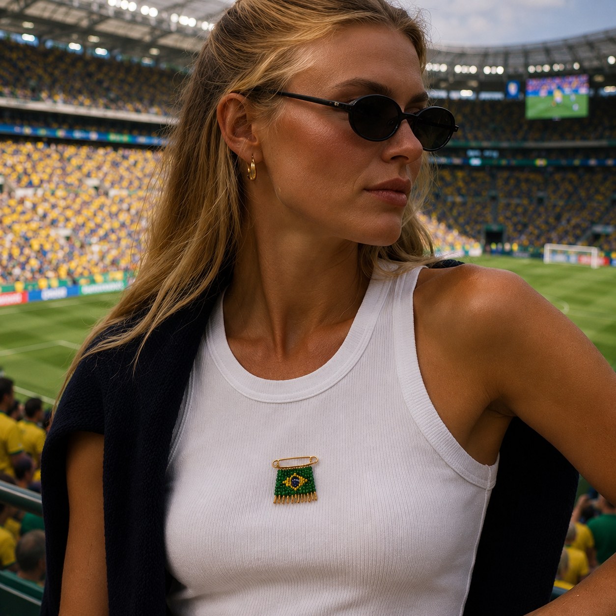Broché no estádio